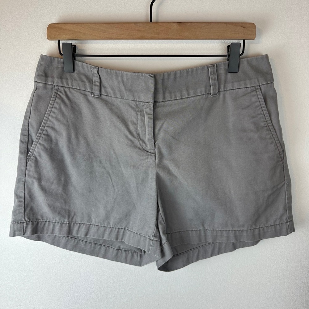 LOFT Outlet Grey 4" Chino Shorts 4 Summer Casual Vacation